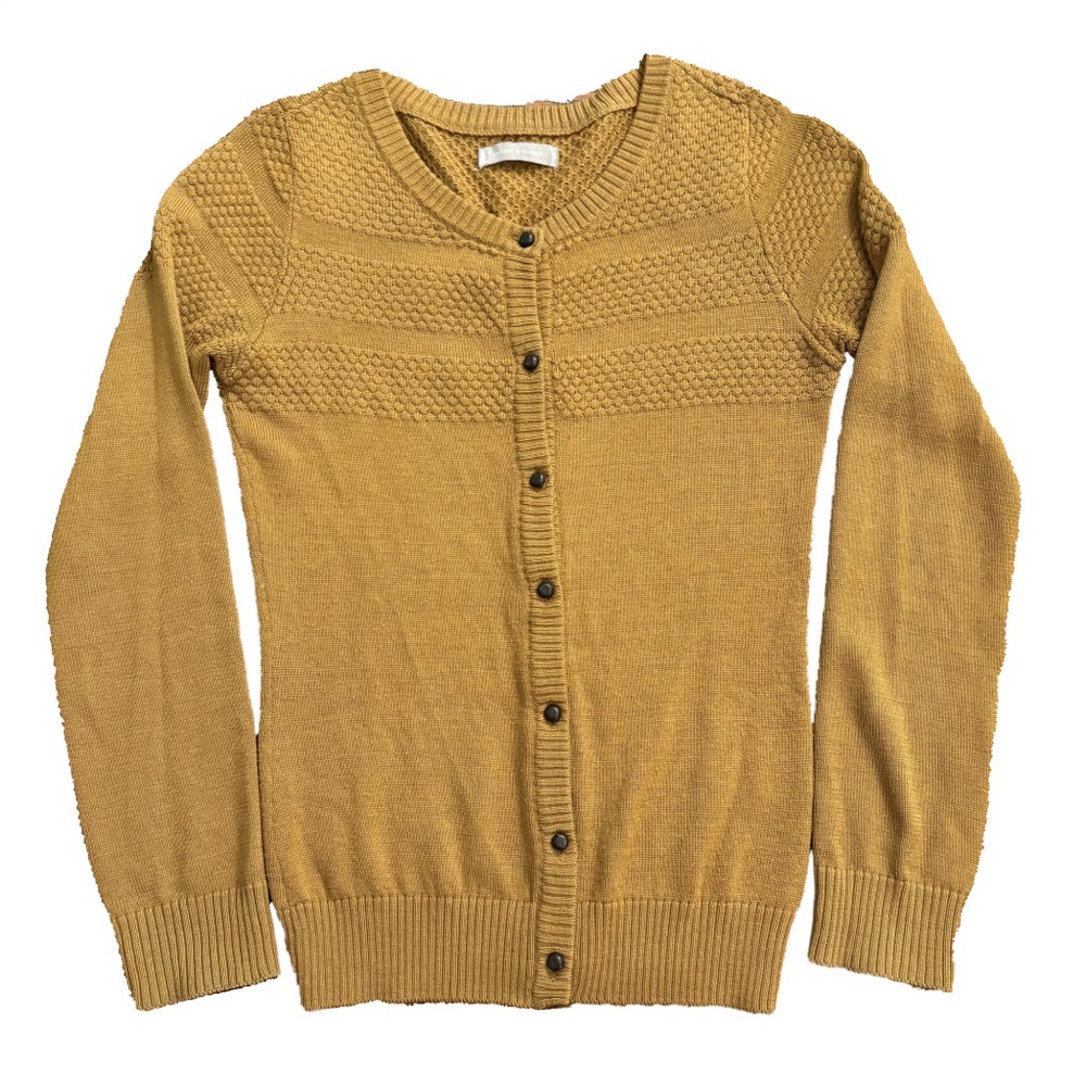 Samsoe Samsoe yellow cardigan sweater size XS